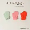 Guantes de Lana con Dedos para Niños, Mismo Estilo para Hombres y Mujeres, Guantes de Punto para Ciclismo al Aire Libre en Invierno, a Prueba de Frío