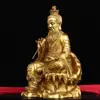 Estatua de Buda Taishang Laojun de Cobre Buda moral Taiqing Estatua de bronce de Lao Zi ídolo del patriarca para adoración en casa adornos de porche