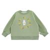Moletom Infantil Feminino Wuri Bub Estampado Digitalmente Outono Estilo Ocidental Fofo Gola Canelada Solto Casual