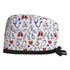Salón de Belleza Gorro de Operación Masculino Corbata Quirófano Dental Gorro de Quimioterapia Cuidado Médico de Algodón Femenino Gorro de Enfermera Baotou