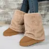 Otoño 2026 Nuevo Talla Grande Botas Casuales Cómodas para Mujer Estilo Europeo y Americano Modernas para Exteriores Talla Única