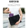 Bolsa de Peito Dobrável Estilo Coreano para Homens, Bolsa Transversal de Ombro Único para Mulheres, Bolsa Esportiva Masculina, Bolsa de Ombro Único para Exterior com Logo Estampado