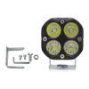 Luces especiales súper brillantes para coche eléctrico transfronterizo, luces de trabajo LED para coche, focos de motocicleta de trébol de cuatro hojas modificados