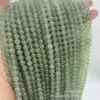 Ventas Directas de Fábrica Cuentas Redondas de Aventurina Verde Natural Cuentas de Aventurina Ensartadas a Mano Cuentas Sueltas Accesorios para Collares Pulseras Espaciadores DIY