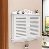 Decoración de Pared Estilo Europeo Caja de Medidor Eléctrico, Caja de Interruptores Automáticos, Caja Cubierta de Medidor Eléctrico, Caja de Distribución, Pintura Decorativa Moderna Simple para Medidor Eléctrico