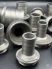 Acessórios para Bomba Autoescorvante de Mergulho Adaptador de Saída Grande para Pequena de 1 Polegada 1,5/ 2 Polegadas Conector de Ferro Fundido Plástico para Bomba de Esgoto