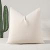 Fundas de Almohada Decorativas para el Hogar Minimalistas Nuevas Cuidadosamente Seleccionadas, Color Sólido Felpa de Terciopelo Cómodas y Refrescantes Fundas de Almohada para Sofá y Ventana de Mirador