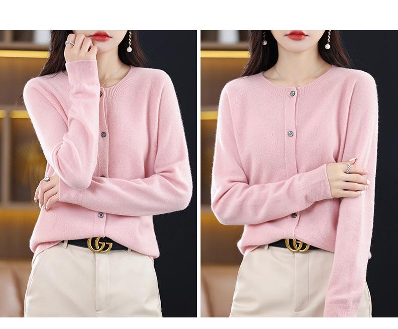 圆领网面开衫-1_05