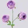 Flor Artificial Hortensia Morada Rosa Flor Artificial Decoración Arreglo Floral Sala de Estar Decoración Boda Diseño Auditorio Flor Falsa Fábrica Venta al Por Mayor