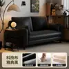 Sofá doble retro para apartamentos de alquiler, sofá pequeño de tela económico para alojamientos y tiendas pequeñas, sofá de doble cara