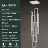 Lámpara de pasillo de apartamento tipo loft dúplex candelabro de escalera nórdico creativo lujo villa sala de estar moderna minimalista lámparas