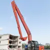 Brazo de extensión de excavadora, brazo de demolición de excavadora, brazo grande y pequeño, kit de miniexcavadora brazo largo de excavadora de 18 m