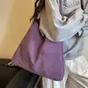 Bolso grande casual para mujer, nuevo diseño de moda otoño e invierno 2026, bolso de tela, bolso de hombro, gran capacidad, adecuado para la escuela y el trabajo, bolso cruzado