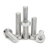 En Stock 304 316 Cabeza Delgada Hexagonal Allen Din7984 Cabeza Baja Hexagonal Allen Din6912 M2-M16