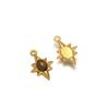 Colgante de acero inoxidable con forma de calabaza estrella Bamang, piedra natural, para hacer tú mismo, pulsera, collar, accesorios, venta al por mayor transfronteriza