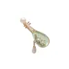 Horquilla Pipa Flor Guofeng para Mujer Clip Lateral Nicho Clip para Flequillo Clip Creativo para Cabello Suelto Horquilla Antigua Tocado Femenino