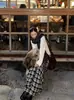 Suéter de Lã e Cashmere com Ponto Trançado para Mulheres, Direto da Fábrica Puyuan, Novo Estilo Outono e Inverno, 100% Lã Pura