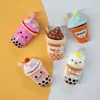 Mini Taza de Té de Leche Mini Taza para Bebidas Resina DIY Pegamento de Crema Pasador Cuerda para el Cabello Accesorios Hebilla de Zapato con Agujero Imán para Refrigerador