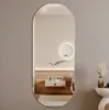 Espejo suave, de pared, autoadhesivo, espejo de cuerpo entero acrílico para uso doméstico, imagen de alta definición, espejo de pared para probarse ropa