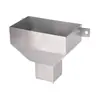Placa Guía para Sifón Accesorios para Sifón Tolva de Lluvia para Sifón Tipo Acero Inoxidable 87 Tolva de Lluvia Tipo Sifón Guía de Aluminio