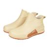 Zapatos de Lluvia para Pareja Zapatos Impermeables de Caña Corta y Corte Bajo para Hombre Zapatos Acuáticos Antideslizantes Zapatos de Goma para Exterior Zapatos de Pesca Botas de Lluvia Ligeras para Mujer