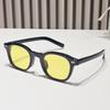 Gafas de sol ovaladas con estampado de leopardo y tachuelas metálicas, Gafas de sol modernas con protección UV para mujer, Gafas de sol elegantes de alta gama Xiaohongshu