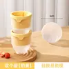 Molde Grande para Bolas de Hielo Máquina de Hielo para Refrigerador Whiskey Hogareño Esférico Grande de Silicona Cubito de Hielo Redondo Herramienta de Trituración Bandeja de Hielo