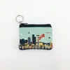 Nova Mini Carteira de Moedas Bolsa de Armazenamento de Fone de Ouvido Desenho Animado Carteira Pequena Portátil para Moedas e Chaves Zíper Fofo Venda por Atacado