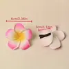 Grampo de Cabelo/Adorno de Cabeça Flor Plumeria Simulada, Em Estoque Transfronteiriço, 4-7cm, Decoração para Viagem de Férias na Praia, Acessório de Cabelo Étnico Dai