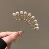 Horquilla China en Forma de U Súper de Hada, Nueva Horquilla Doble de Perlas en Forma de U Estilo Chino, Accesorio para el Cabello Hanfu Estilo Antiguo, Horquilla Simple y de Alta Gama para Mujeres
