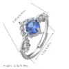 Anillo de Piedra de Imitación con Acabado de Alta Gama, Apertura Ajustable, Estilo Palaciego de Moda, Anillo Ajustable de Zirconia Oval Microincrustada