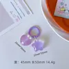 Ca98 Chaveiro Fofo Estrela Coração Gordinha Rosa Ins Pingente de Bolsa Feminina Pingente de Corrente de Celular Presente