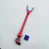 Suporte de Vara de Pesca Grande Operado por Botão Montado na Traseira, Suporte de Vara, Suporte de Antena, Suporte de Vara de Pesca Telescópico de Metal Montado na Traseira
