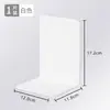Soporte para libros, soporte grande para libros, soporte para libros para estudiantes, soporte de mesa de almacenamiento de escritorio, estantería deflectora para libros