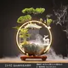 Água Corrente Gera Riqueza Ornamento para Sala de Estar Cerâmica Água Circulante Feng Shui Escritório Armário de Vinho Entrada Presentes de Inauguração