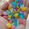 Gema Luminosa de 1 cm Micro-Paisaje Jardín de Diamantes Paisaje de Acuario Piedras de Paisaje Piedras Luminosas Piedras Brillantes