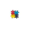 Broche de Rompecabezas con Parches Irregulares de Bloques de Color de Nuevo Estilo Más Vendido Transfronterizo, Accesorio de Broche Conmemorativo para la Concientización sobre el Autismo