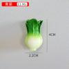 Imán de nevera de simulación de frutas y verduras de PVC Mini Fresa Sandía Manzana Cereza Lichi Piña imán de nevera