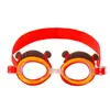 Gafas de natación para niños con diseño de unicornio lindo, antivaho, para aprender a nadar, gafas de dibujos animados con correa ajustable