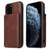 Comercio exterior para iPhone13 Patrón de Caballo Loco Billetera Magnética Tarjeta Funda para Teléfono Móvil S21U Soporte Cuero Carcasa Anticaída