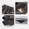 Pantalones de felpa con apertura en la entrepierna para bebé niño, nuevos pantalones deportivos de otoño e invierno, pantalones de entrenamiento gruesos para bebé, pantalones casuales para niños para salir