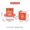 Livro dobrável Criativo 3D Tridimensional da Grande Muralha Pingente da Praça Tiananmen de Pequim Livro Explosivo Mini Taishan com Chaveiro