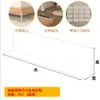 Barreira sob a cama para impedir que gatos entrem embaixo da cama, barreira acrílica à prova de poeira, barreira de PVC para frestas sob o sofá, fita de vedação sob a cama, etc.