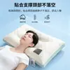 Almohada para soporte cervical y ayuda para dormir, juego de dos, para uso en casa, núcleo de almohada específico para adultos, apta para estudiantes de dormitorio, almohada de cabeza completa para una persona para hombres