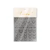 Pegatinas para Manicura Tomoni Finas y Resistentes Pegatinas para Uñas Estilo Ballet Popular Encaje Ultra-Delgado Sin Rastro Adornos para Manicura Francesa