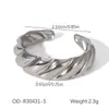 Anillo de Acero Inoxidable con Goteo de Aceite, Superventas Global Transfronterizo, Joyería de Nicho de Alta Gama Abierta, Anillo Estilo Ins Europeo y Americano para Mujeres