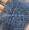 Piedra Turmalina, Granate, Ágata, Piedra Lunar, Lapislázuli, Cristal Cuentas Facetadas de 3 mm, Cuentas Sueltas para Manualidades
