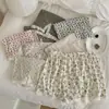Shorts de Seguridad de Algodón Modal Floral Pastoral para Mujer, Shorts tipo Boxer, Ropa de Dormir para Casa, Se Pueden Usar Afuera como Leggings