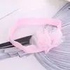Banda para el cabello de bebé, banda para el cabello de gasa con lentejuelas para bebés europeos y americanos, banda para el cabello con flores para niños, lindas diademas al por mayor