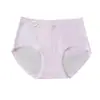 Ropa Interior de Algodón Rc para Mujer, de Cintura Media, Color Sólido, Diseño Simple, Antibacteriana 10A, Sin Costuras, Cómoda, Transpirable, Estilo Fresco, Bragas de Triángulo al por Mayor